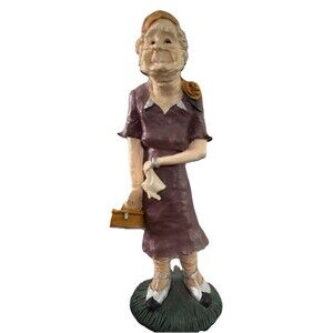 Hanford's Marge Crunkleton Lincoln County Garden Club Lady Figurine Dolly